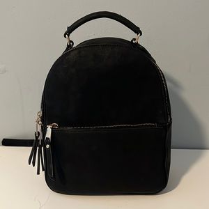 Black Mini Backpack